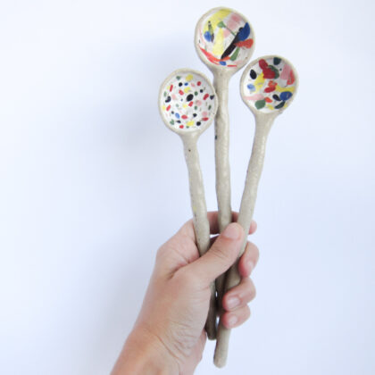 Azzone Alessandra Handmade, spoon, stoneware